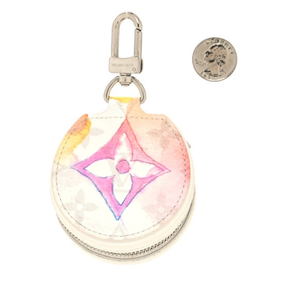 Authentic Louis Vuitton Watercolor Earphones Case - Picture 3 of 8
